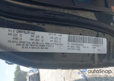 2008 Chrysler 300 Lx from USA, damaged, VIN 2C3KA43RX8H298396